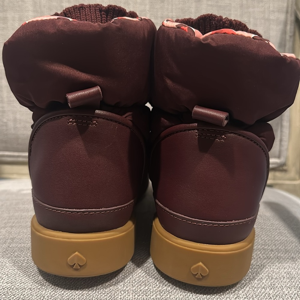 NEW-Kate Spade ♠️ Cocoon Snow Boots. Size 8.5B - Picture 5 of 16